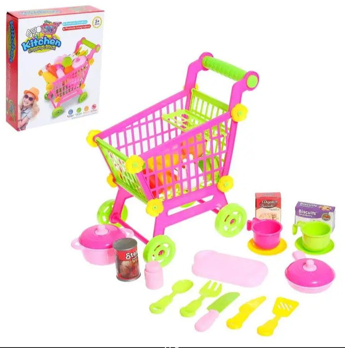 Kitchen Shopping Cart Set