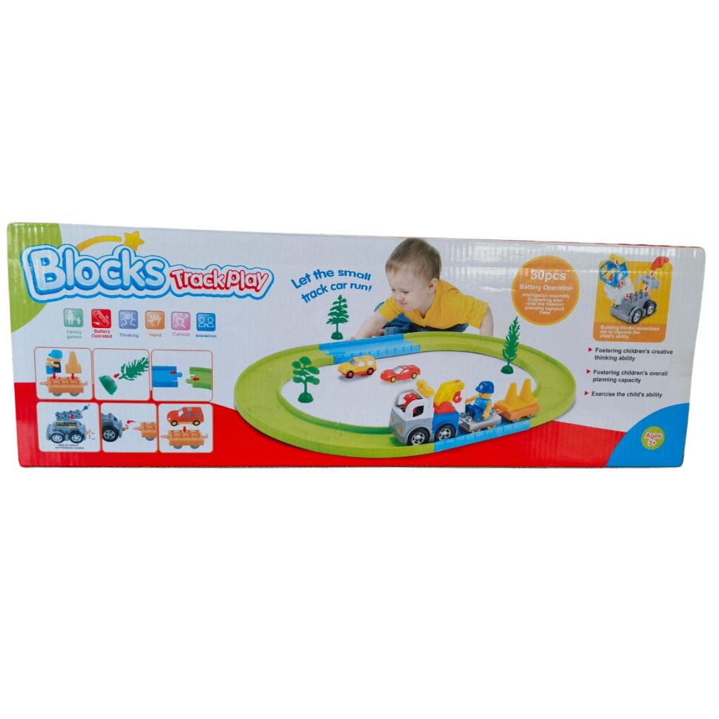 Train Building Blocks Set for Kids