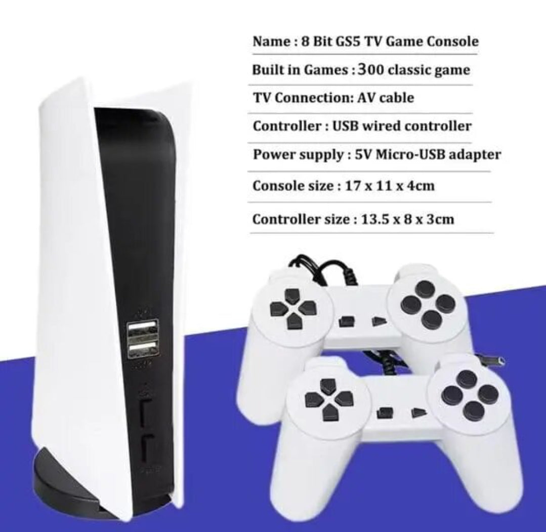 GS5 Game Station 8Bit TV Console