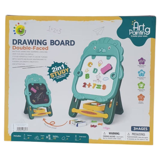Drawing Board Double sided Black/White for kids
