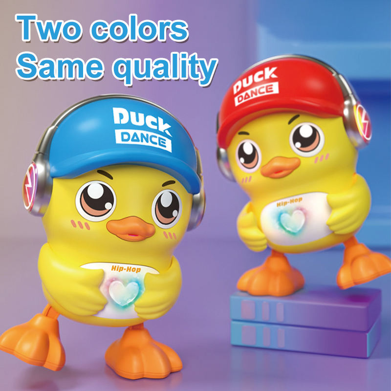 Duck dance electric singing toy