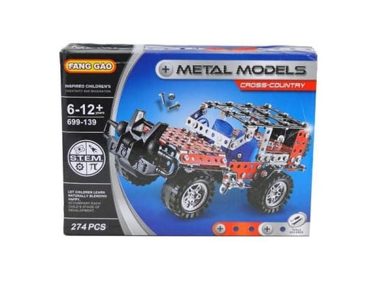STEM Cross Country Metal Models Assembly Set .