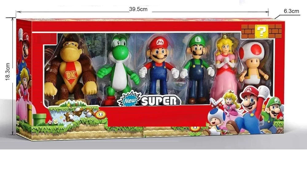 Super Mario Bros Figure Set