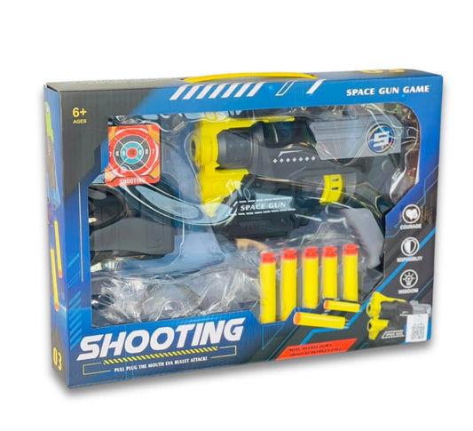 Soft Bullet Gun in Plastic for kids