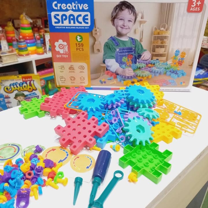 Creative building blocks set