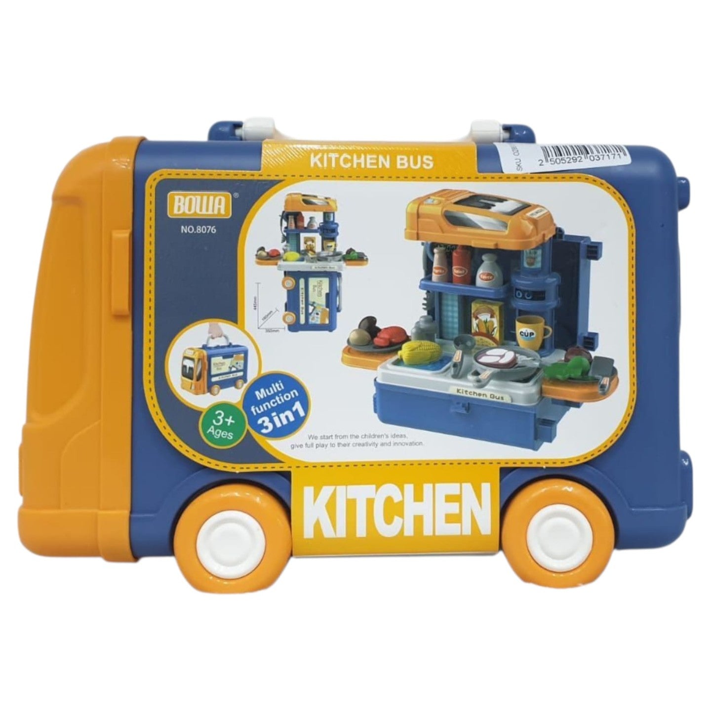 Kitchen Bus Set Card Packing.