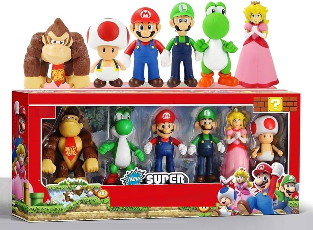 Super Mario Bros Figure Set