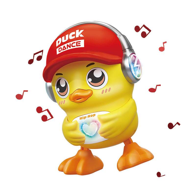 Duck dance electric singing toy