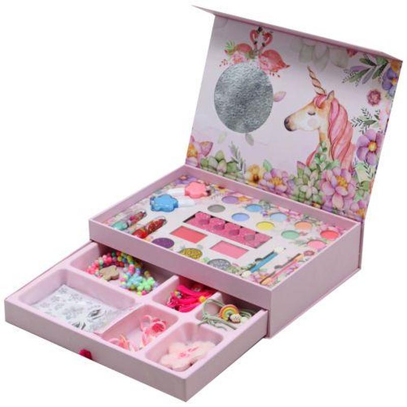 Children Jewelry and Makeup Set 2 in 1