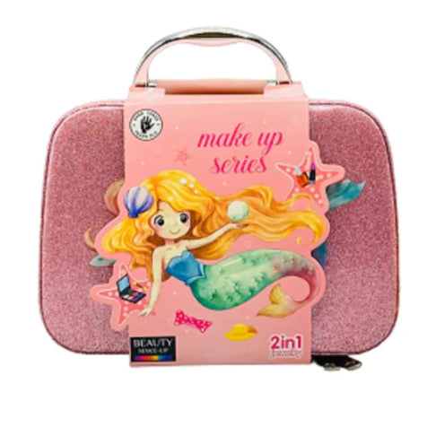 Portable 2 in 1 Makeup briefcase for Girls