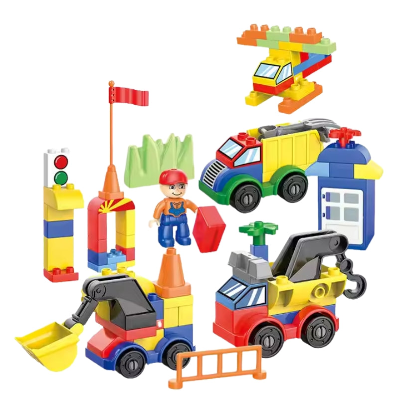 DIY Building Block car Assembly Set for Kids.