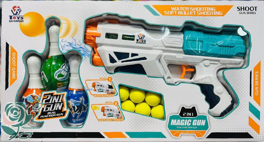 Magic Gun 2 in 1 Water & Softball
