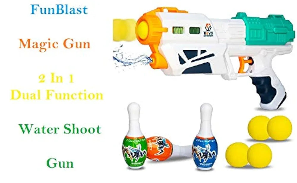 Magic Gun 2 in 1 Water & Softball