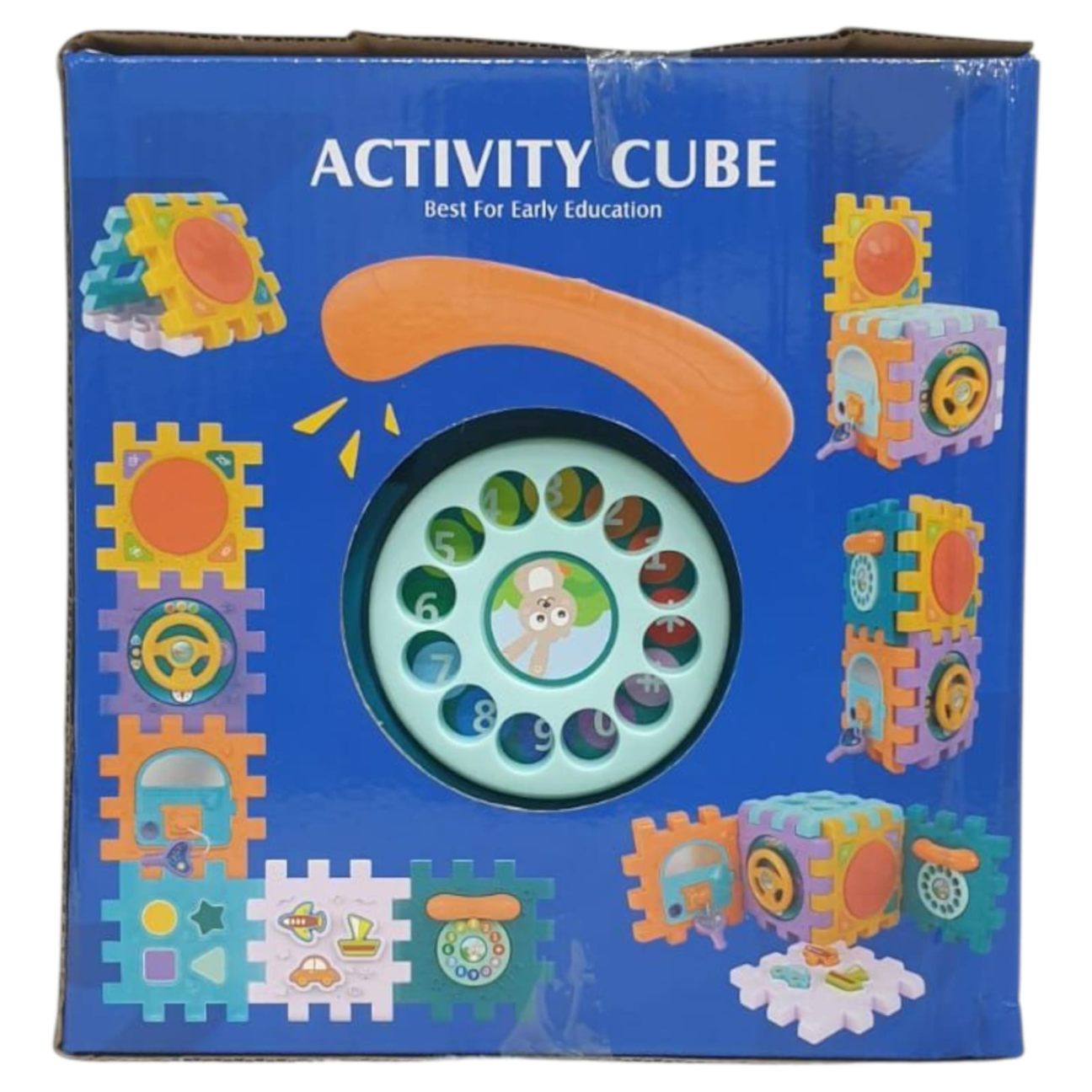 Huanger Musical Activity Cube with Light and Music.
