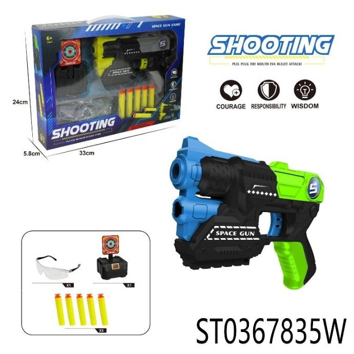 Soft Bullet Gun in Plastic for kids