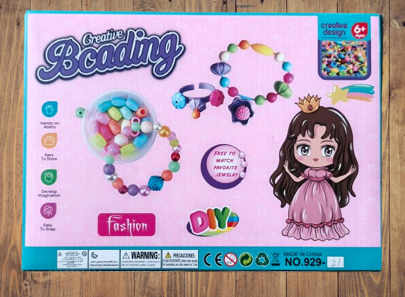 DIY Creative Bead Set for 6+ Girls