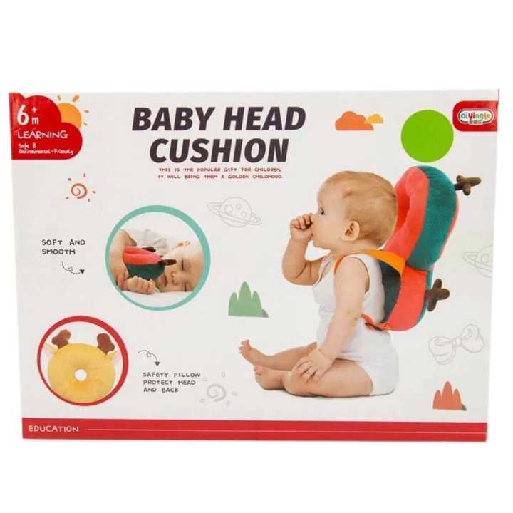 Anti-Fall Baby Head Protection Cushion | Safe & Comfy for Infants