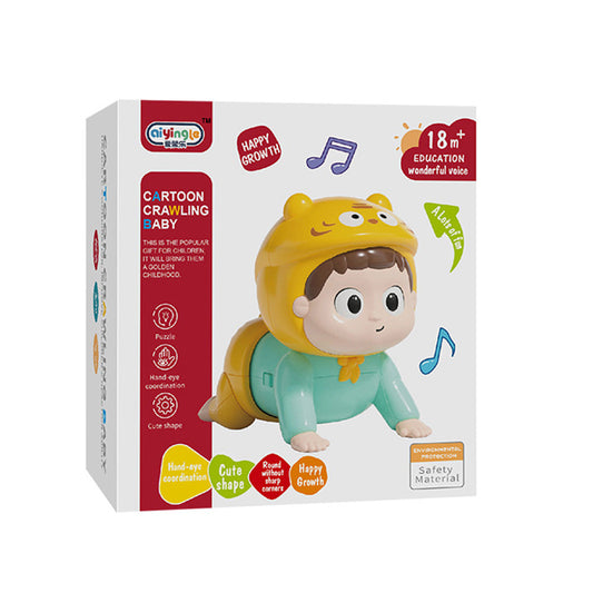 Cute Crawling Baby Toy for Infants