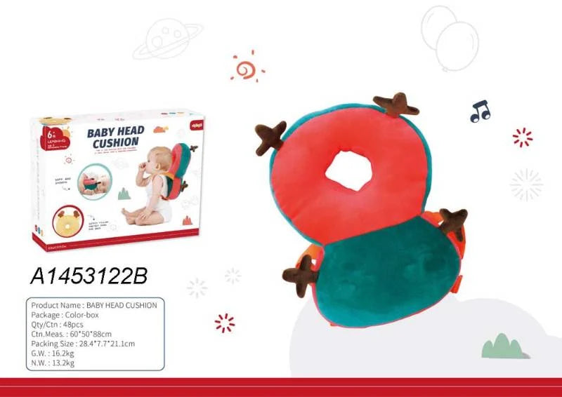 Anti-Fall Baby Head Protection Cushion | Safe & Comfy for Infants