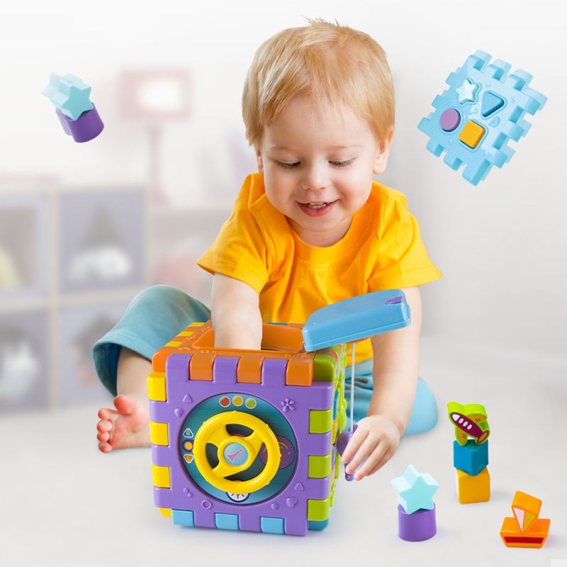 Huanger Musical Activity Cube with Light and Music.
