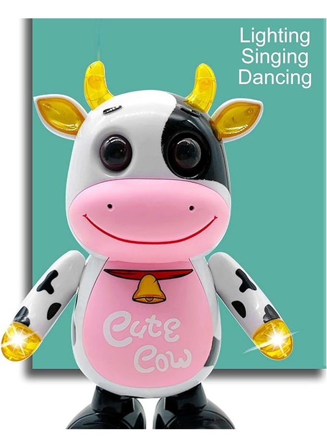 Cute Dancing Cow with Singing and Lighting