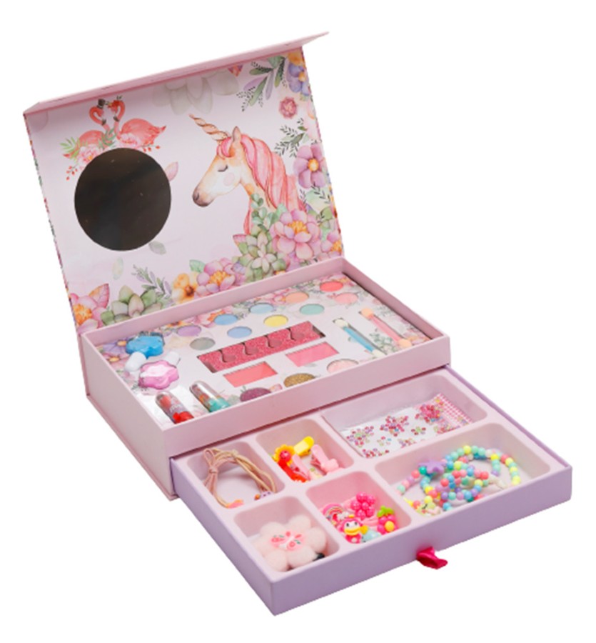 Children Jewelry and Makeup Set 2 in 1