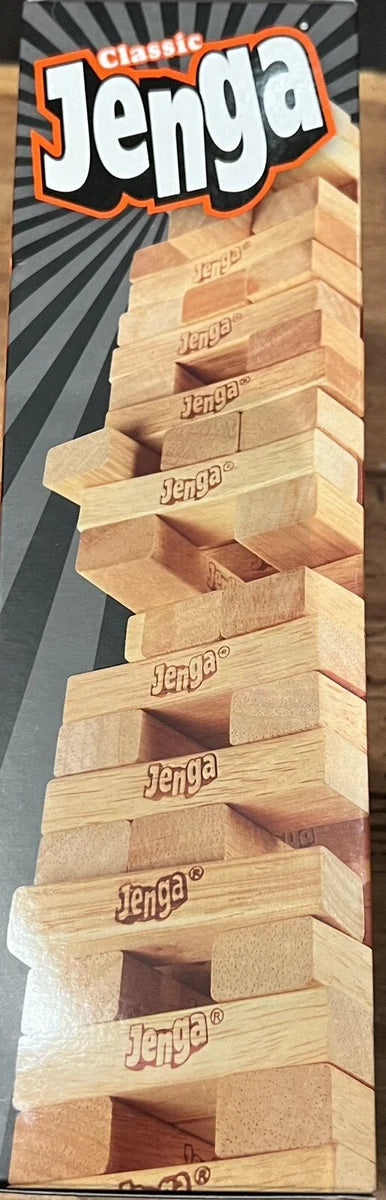 Classic Jenga Hardwood Game