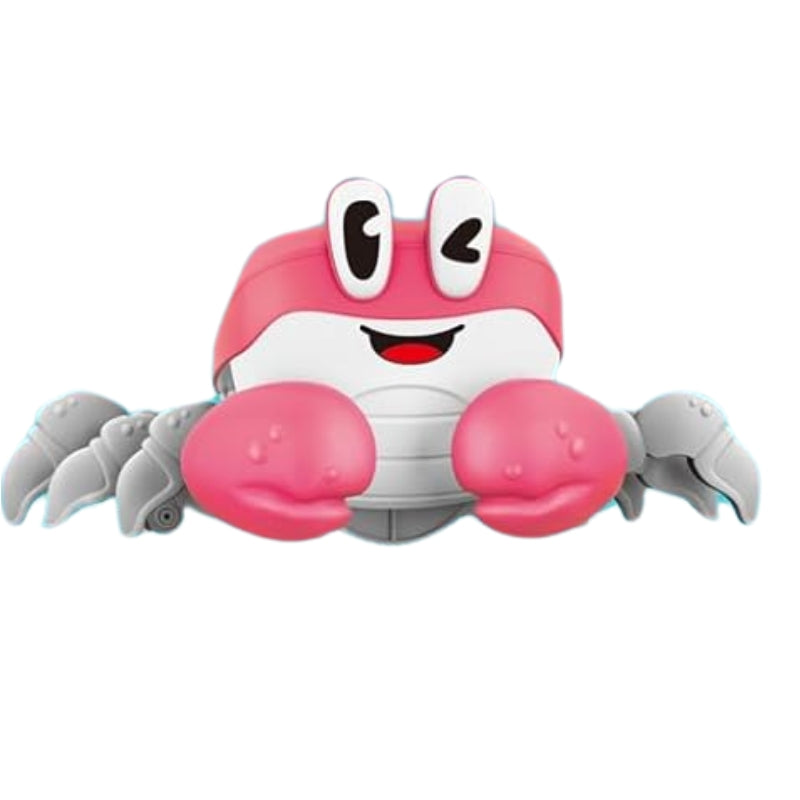 Musical Crawling Crab Baby Toy - Tummy Time & Learning Fun