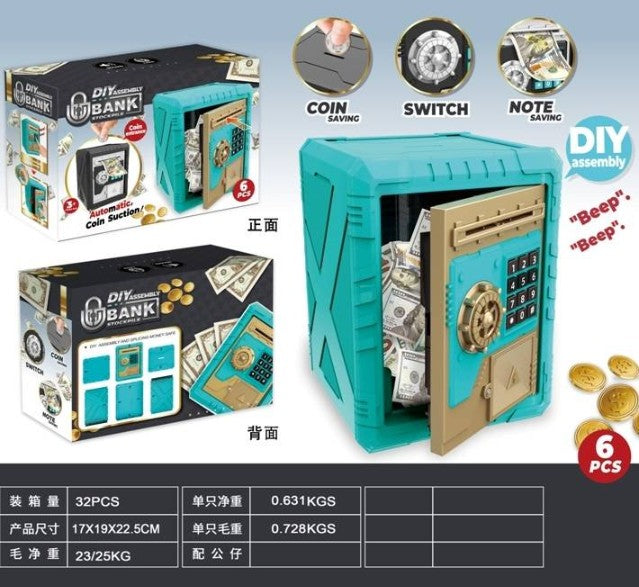 Electric Portable Money ATM safe with Password protected