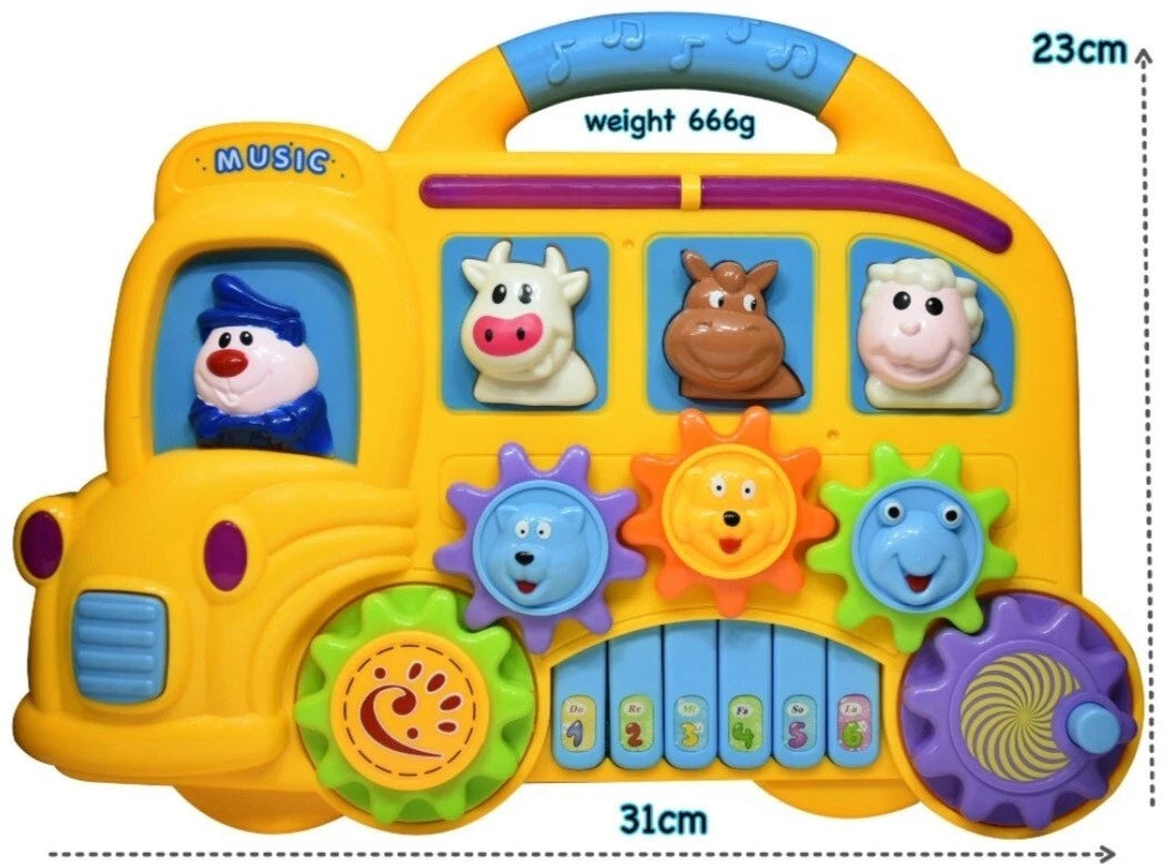 School Bus Musical Piano