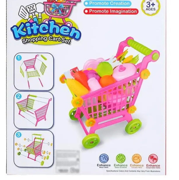 Kitchen Shopping Cart Set