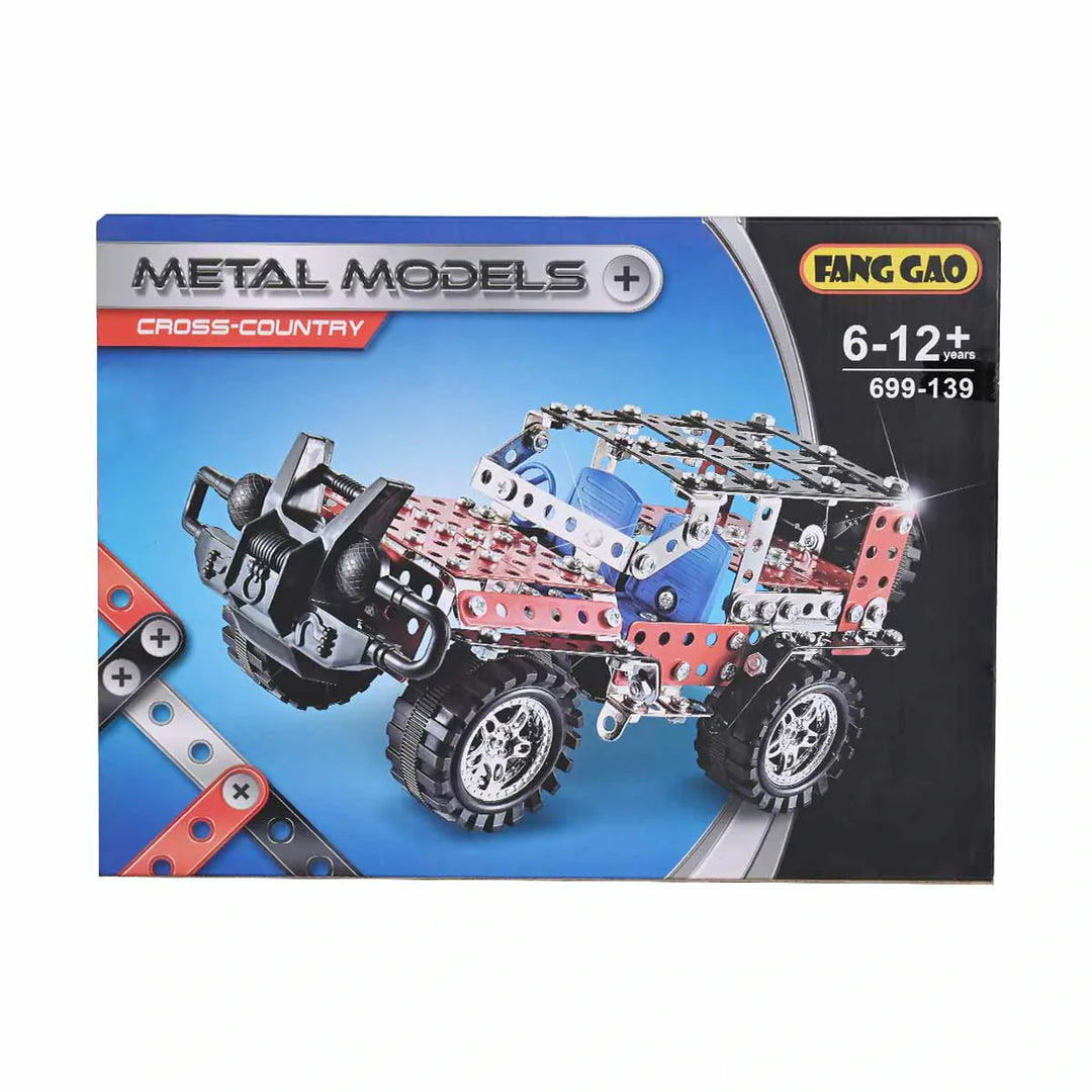 STEM Cross Country Metal Models Assembly Set .