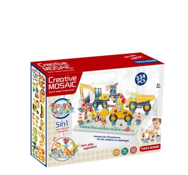 Creative Mosaic Puzzle Set 5 in 1