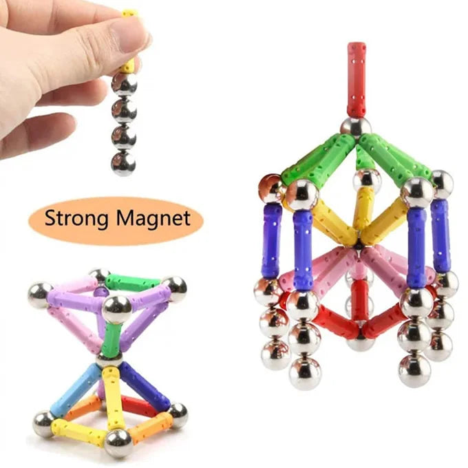 Master Magnetic Construction sticks & Balls Toy 63 pcs