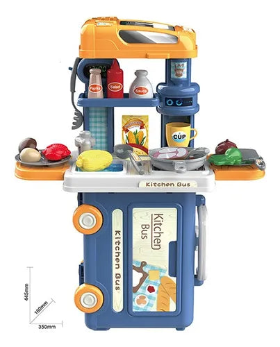 Kitchen Bus Set Card Packing.