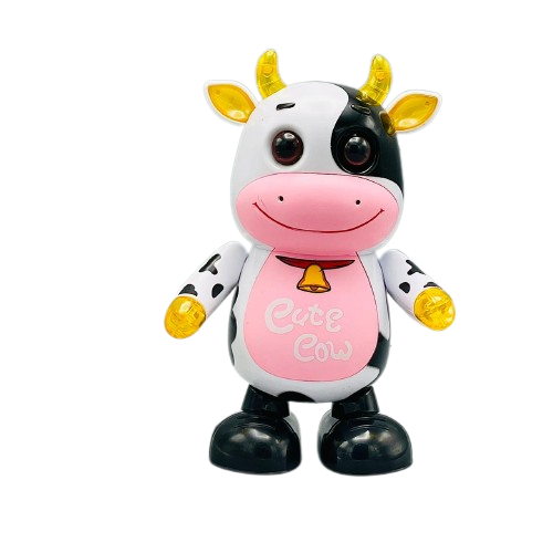 Cute Dancing Cow with Singing and Lighting