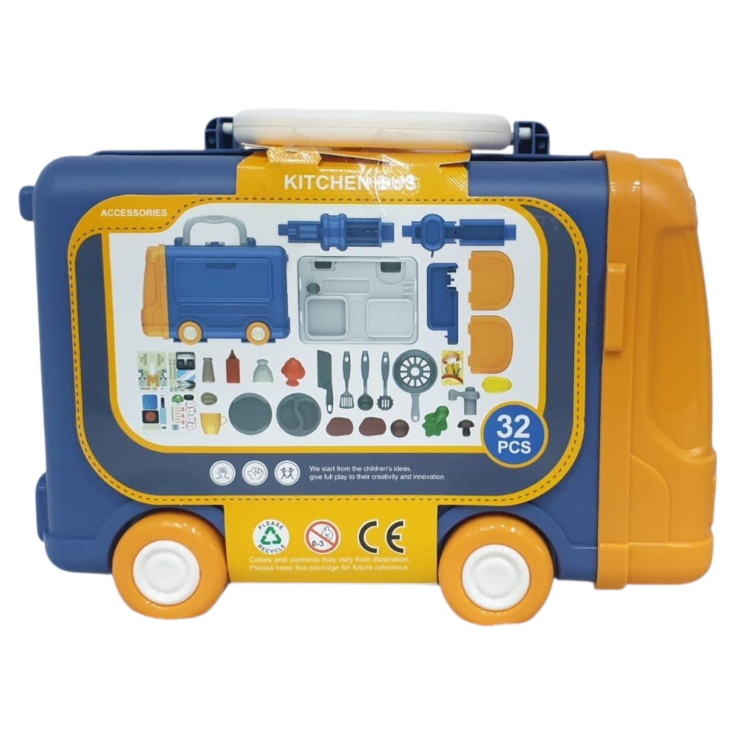 Kitchen Bus Set Card Packing.